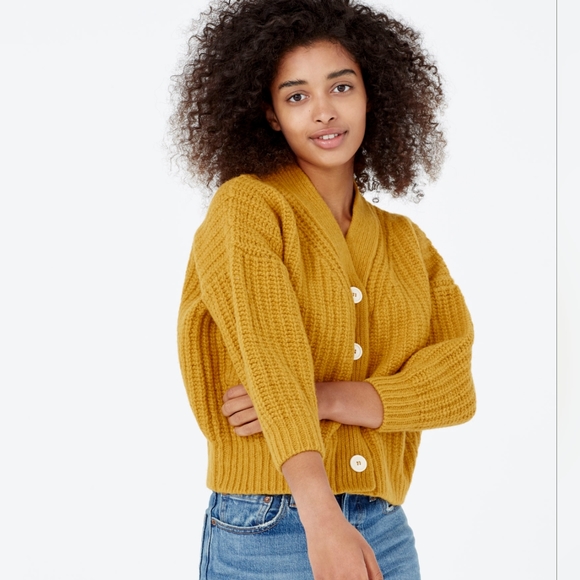 Babaà Cardigan No.19 Mini in Ochre - Picture 2 of 11